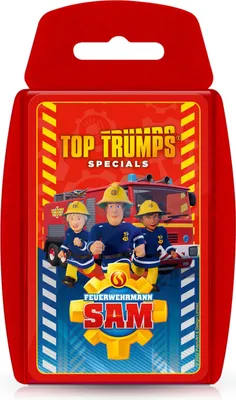 Produktbild von Top Trumps - Feuerwehrmann Sam Kartenspiel Quartett Spiel Kinder