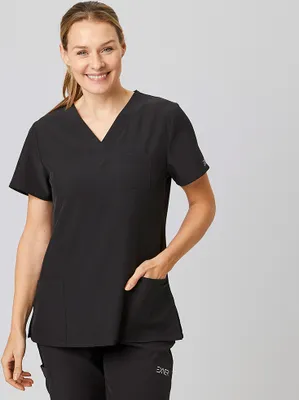 Produktbild von Damen Kasack, Sportsline, regular fit, V-Ausschnitt, halbarm
