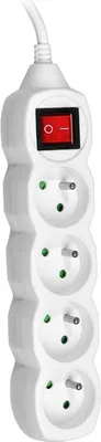 Zdjęcie produktu dla Listwa zasilająca Tracer PowerCord 4 gniazda 3 m biała (TRALIS44616)