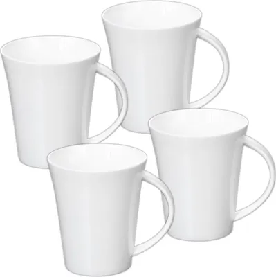 Zdjęcie produktu dla Kubek Wilmax, 380 ml, zestaw 4 sztuk, WL-993012/A4
