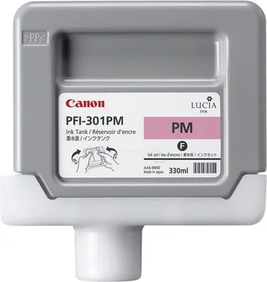 Obrázok produktu pre Canon PFI-301PM, Atrament na pigmentovej báze, 330 ml, 1 kusov