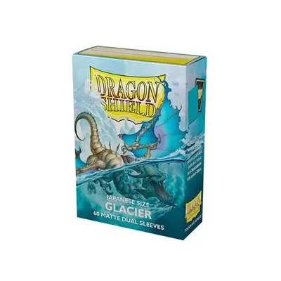 Produktbild von Dragon Shield Japanese Dual Matte Glacier Miniom Kartenhüllen 60 Einheiten Blau  Blau One Size