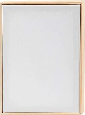 Produktbild von Creativ Company Keilrahmen mit Rahmen, A4, Größe 21x29,7 cm, 280 g, weiß, 1 Stück