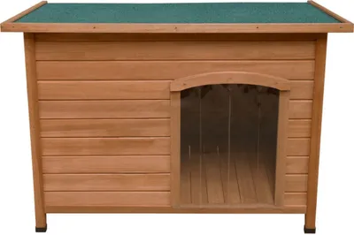 Obrázek produktu pro Psí bouda z jedlového dřeva – velká psí bouda, psí doupě, bouda pro zvířata, rozměry 80 x 116 x 79 cm, pro venkovní i vnitřní použití, šikmá a odklápěcí plstěná střecha, odnímatelná podlaha, nožičky 5 cm, dvířka, odolná proti povětrnostním vlivům, snadné čištění