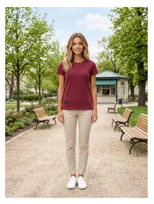 Produktbild von Damen-T-Shirt ALTISPORT NP/ALWST26001 BURGUND Größe: M