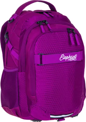 Produktbild von Schulrucksack 3 Teile Set Elephant Hero Signature Rucksack Schulmappe Mädchen Schulrucksackset Held Premium Schultasche Sporttasche Mäppchen Box 12993 Wild Berry (Violett Lila) rsm