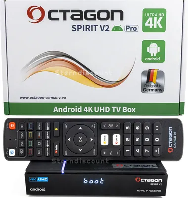 Obrázok produktu pre Octagon multimediálne centrum SPIRIT 4K V2 PRO