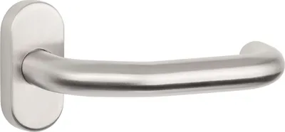 Produktbild von Profiltürdrückerlochteil NW-500-1 VA 60 U-Form 8mm gekr.TECWERK
