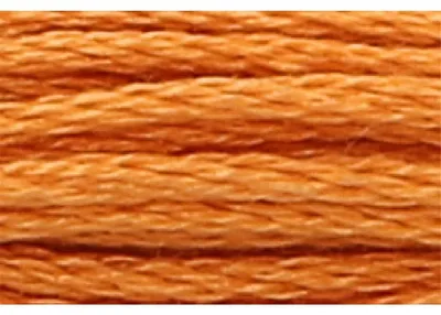Imagen del producto de Anchor Bordado twist 8m, marrón-naranja, algodón, color 1001, 6-hilos