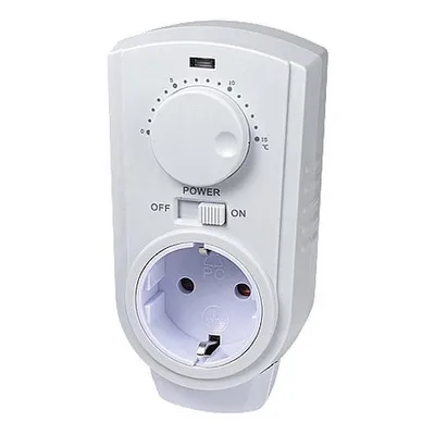 Produktbild von inter BÄR Raumthermostat Zwischenstecker 5 bis 30°C 8141-108.01