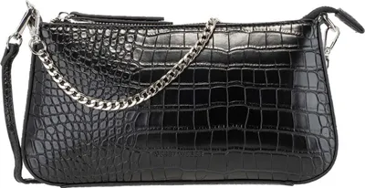 Produktbild von GERRY WEBER Umhängetasche Schultertasche Festive Croco Shoulderbag Black schwarz
