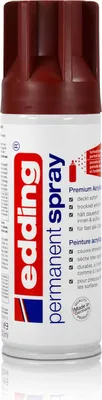 Produktbild von edding Permanent Spray purpurrot 200 ml Premium Acryllack, RAL 3004