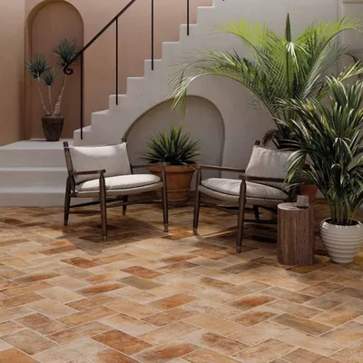 Productafbeelding van CASA39, porseleinen tegels met steeneffect, kleur rood, afmeting 6x25 cm, serie "Rondine Recovery Stone"