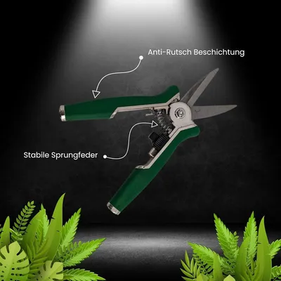 Premium Grow Gartenschneider für Pflanzen und Ernte