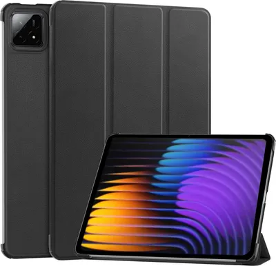 Obrázek produktu pro Pro Xiaomi Pad 7 / 7 Pro 3folt Wake UP Smart Case Cover Case Black