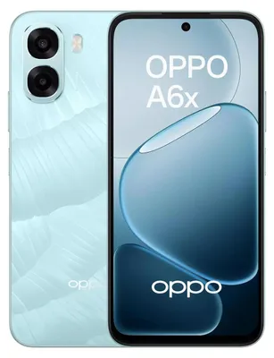 Zdjęcie produktu dla OPPO A6x, 17,1 cm (6.75"), 4 GB, 128 GB, 13 MP, Android 15, Niebieski