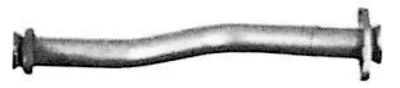 Produktbild von VEGAZ Abgasrohr Auspuffrohr für OPEL Kadett E CC (T85) OR-108