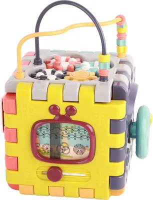 Produktbild von Baby-Hexaeder-Spielzeug, frühes Lernen, pädagogische helle Farben, multifunktionale Aktivität