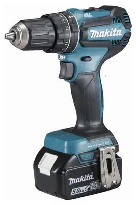 Image de Perceuse visseuse à percussion Brushless 2x5Ah 18V MAKITA DHP485RTJ en MAKPAC