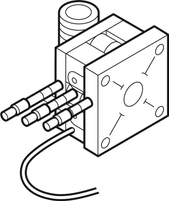 Produktbild von Geberit 240870001 Pneumatikventil