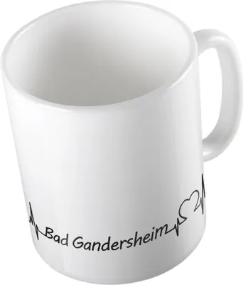 Produktbild von Huuraa Kaffeetasse Bad Gandersheim Geschenk Tasse Weiß 330ml Bad Gandersheim Präsent