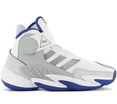 Produktbild von adidas Crazy BYW Hu - Pharrell Williams - PW 0 TO 60 BOS - Herren Basketballschuhe Weiß EF7215 , Größe: EU 45 1/3 UK 10.5