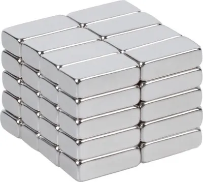 Produktbild von Starke Neodym-Magnete – besonders robust – 40er-Packung – 10 x 5 x 3 mm