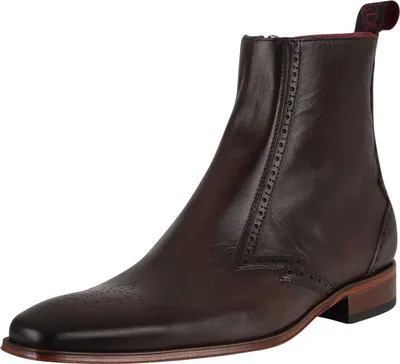 Produktbild von Jeffery West Chelsea-Stiefel aus Leder mit Reißverschluss, Braun 42 EU