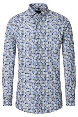 Produktbild von VENTI - Modern Fit - Businesshemd (226110980), Größe:46, Farbe:Blau (100)