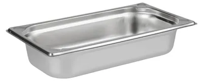 Produktbild von APS 81302 GN 1/3 Behälter, Edelstahl, 32,5 x 17,6 cm, Tiefe 65 mm, 2,5 Liter