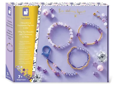 Immagine prodotto di 3 Braccialetti Popstar E 1 Accessorio