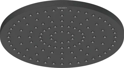 Image de Duravit Douche de tête Noir mat 1 jet 250 mm - UV0660018046
