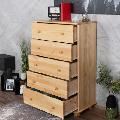 Produktbild von Kommode Kiefer natur Schublade
