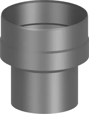 Produktbild von Ofenrohr Erweiterung - Ø 150 mm auf Ø 200 mm - gussgrau