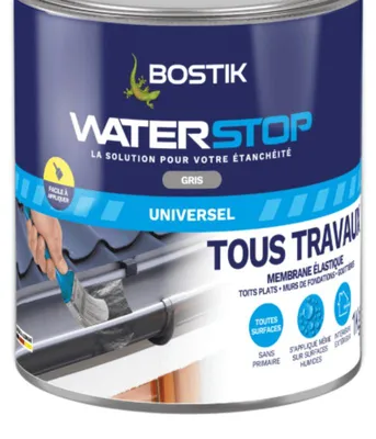 Image de Membrane d'étanchéité gris Waterstop 1kg - BOSTIK WATERSTOP-GRIS-1KG