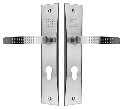 Image de Marmex Poignée de porte Tokyo Nickel satiné 90 mm