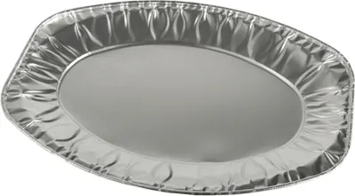 Obrázok produktu pre Papstar Alu-Servierplatten oval 33,3 cm x 23,3 cm 10 Stück