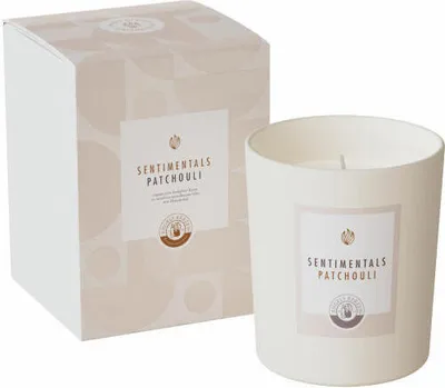 Produktbild von Engels Kerzen Duftkerze Sentimentals M im Glas - Patchouli, Rapswachs, Weiß, 13 cm, 64000015040