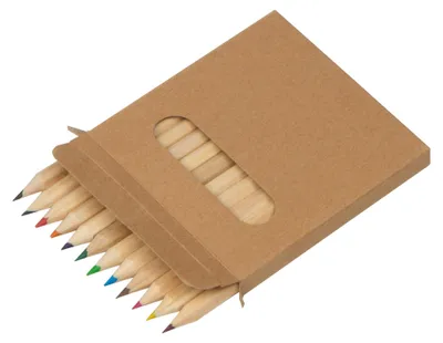 Produktbild von 12 Mini Buntstifte/ 12 Farben