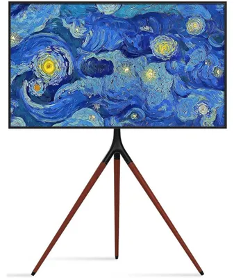 Image de Techly ICA-TR18SAM Support TV 165,1 cm (65") Noyer