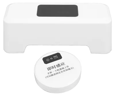 Obrázek produktu pro Bezdotykový splachovač WC Automatický 0,25S Rychlá indukce Nabíjení USB Infračervený senzor Splachovač WC pro domácnost