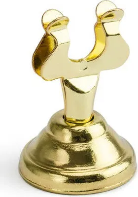 Produktbild von Tischkartenhalter, gold, 4cm
