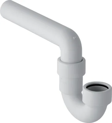 Obrázok produktu pre Geberit sifón z PP biely d 40 x 40 mm 152418, 1 ks.