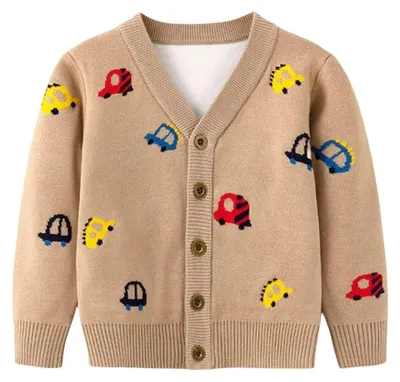 Immagine prodotto di Solidchoice - Maglione a V per bambini, taglie 2-6 anni
