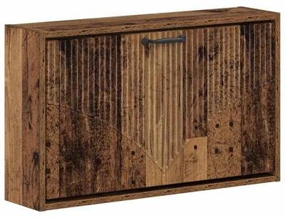 Obrázek produktu pro vidaXL Nástěnná skříňka na boty HOORN, 71 x 17 x 43 cm, materiál: dřevotříska