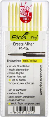 Produktbild von PICA-4032-Estuche-10-Minas-Dry -Amarillo