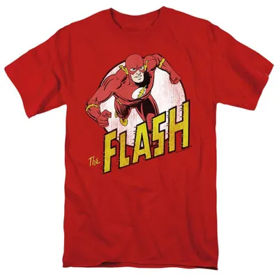 Produktbild von The Flash - T-Shirt für Herren/Damen Uni TV35967 (XL) (Rot)