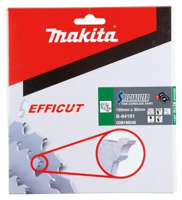 Immagine prodotto di Makita EFFICUT Sägeb.190x30x24Z