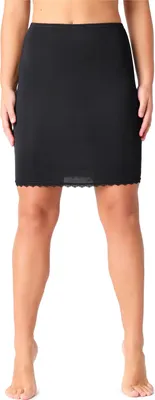 Produktbild von Bellivalini Damen Unterrock mit Spitze Petticoat für Rock BLV50-257 (Schwarz, XXL)