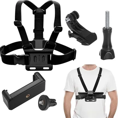 Produktbild von Handy-Brustgurt-Halterung Kamera Haartrocknerhalter